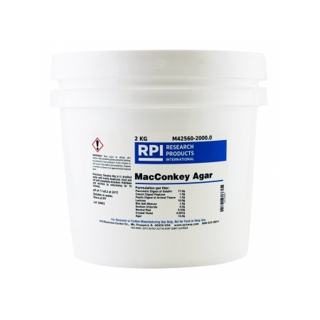 Rpi MacConkey Agar, 2 KG M42560-2000.0